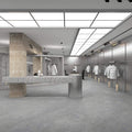 WXMY18L1809-SY09XB Industrial Style-Size 1200×1800×9mm-Light Gray