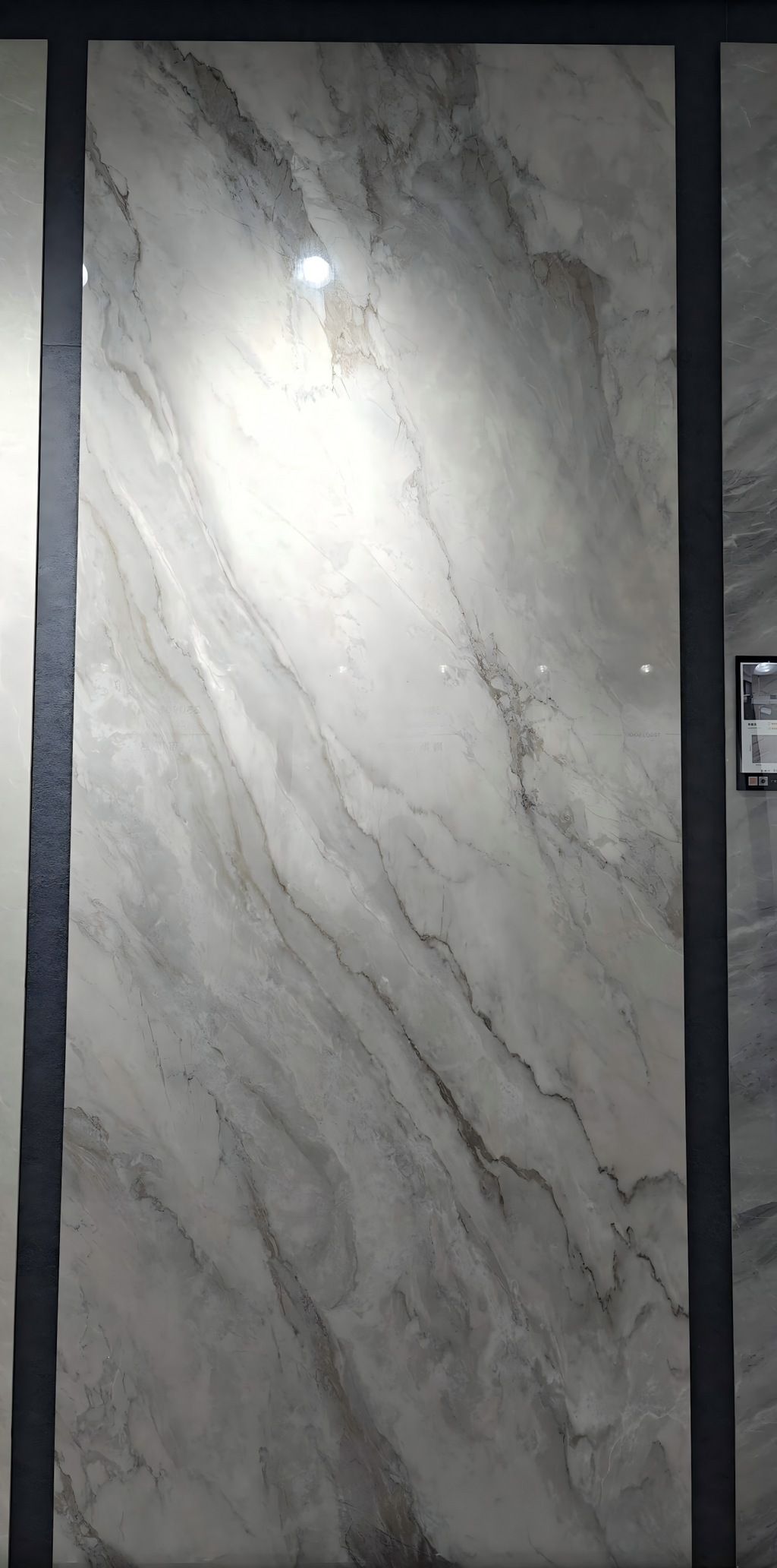 2309GB1087Q‑ABC Premium Fendi‑Golden Sintered Stone Slab | 1200×3000mm 9mm
