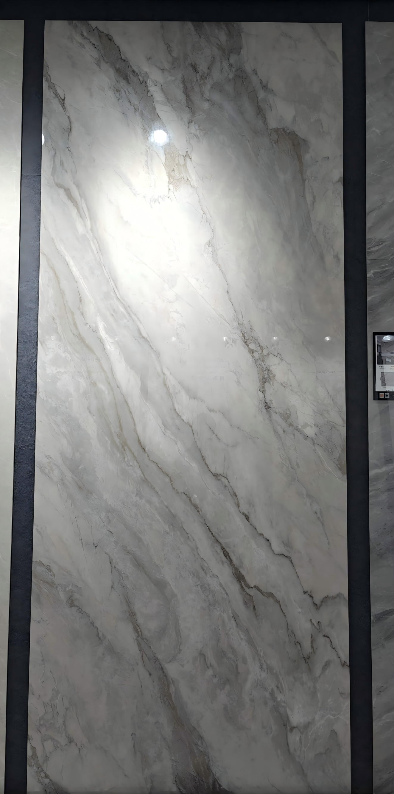 2309GB1087Q‑ABC Premium Fendi‑Golden Sintered Stone Slab | 1200×3000mm 9mm