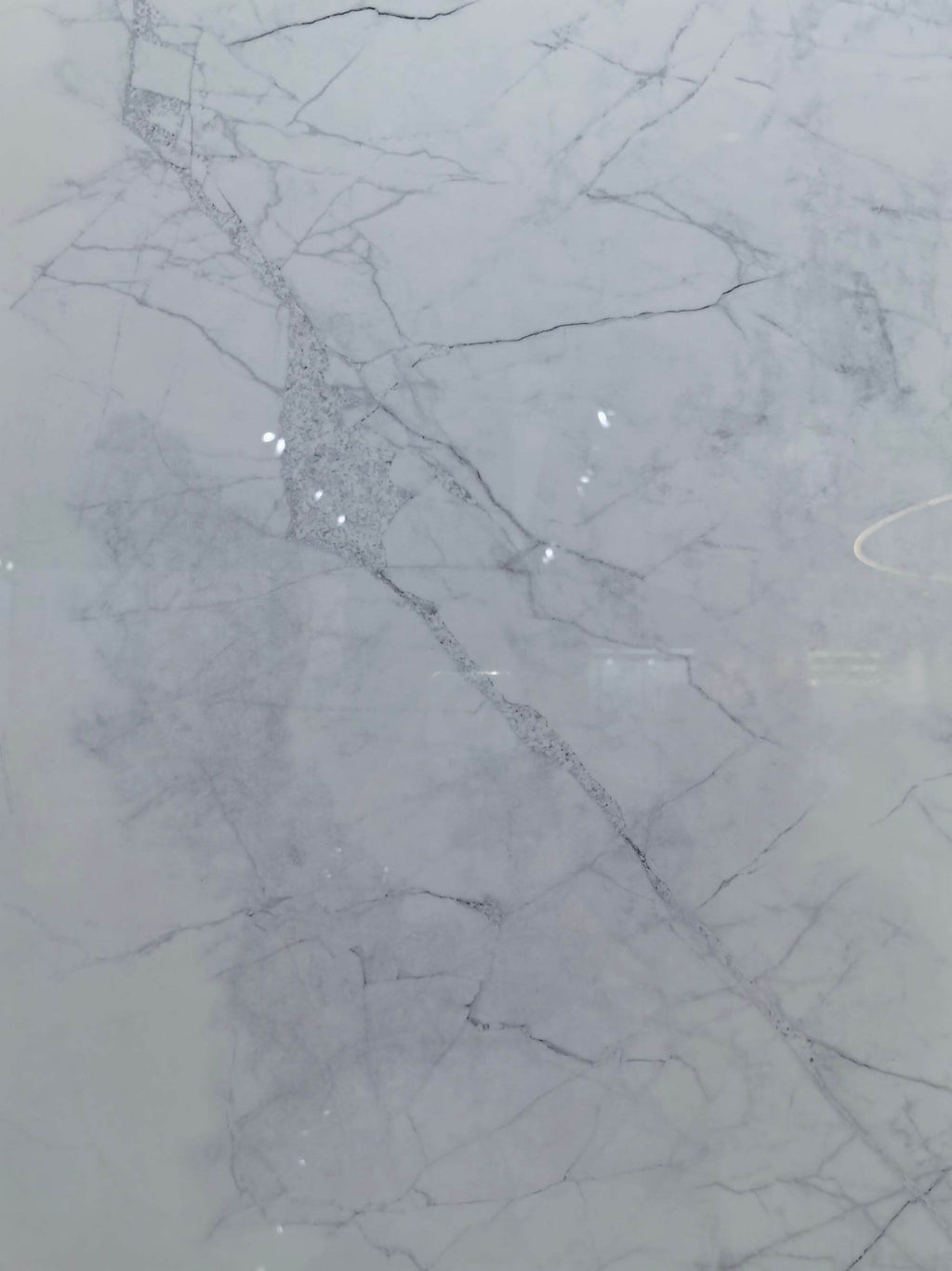 WXMY18L1824-QP09XB COLD RIVER SNOW Sintered Stone Slab-Size 1200×1800×9mm