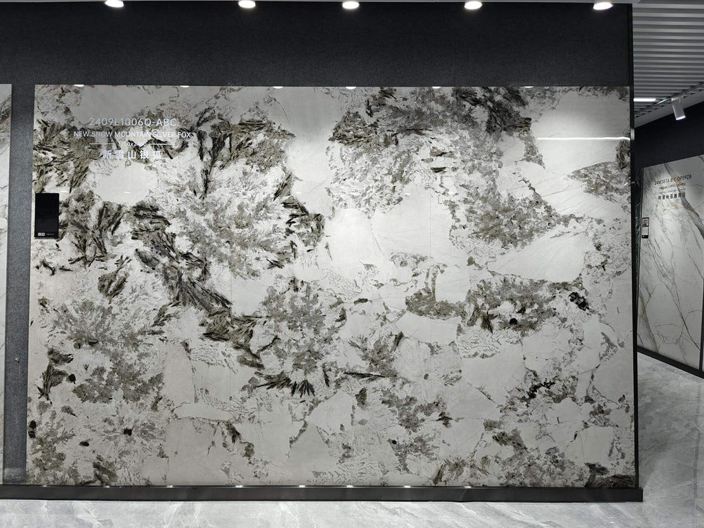 2409L1006Q-ABC New Snow Mountain Silver Fox Ceramic Floor Tile-Size 1200×2400×9mm