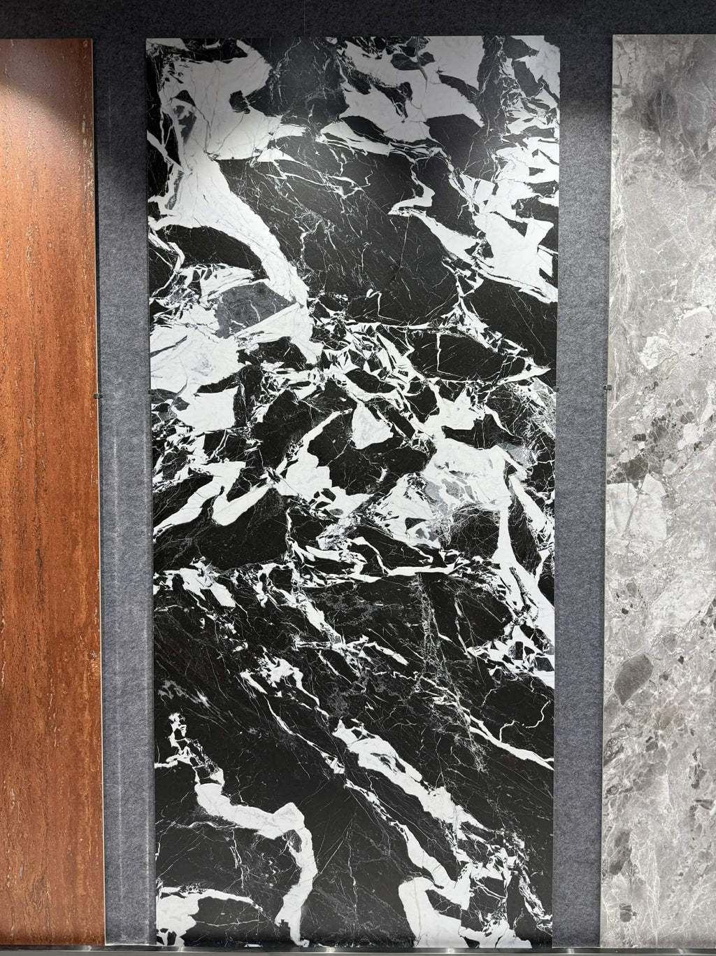 Y27M1401-MG09XB New Napoleon Black Sintered Stone Slab | 1200×2700mm 9mm