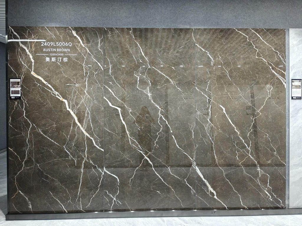 2409L5006Q AUSTIN BROWN Ceramic Floor Tile-Size 1200×2400×9mm