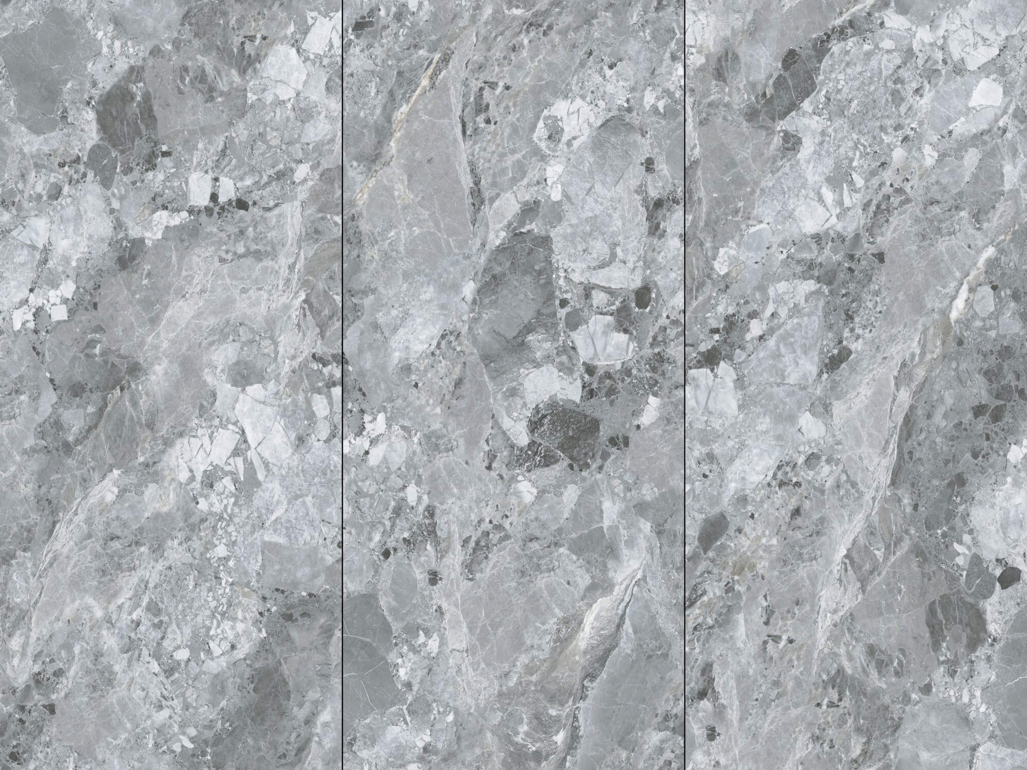 Y27M1241-MG09XB BERGMAN LIGHT GRAY Ceramic Floor Tile-Size 1200×2700×9mm