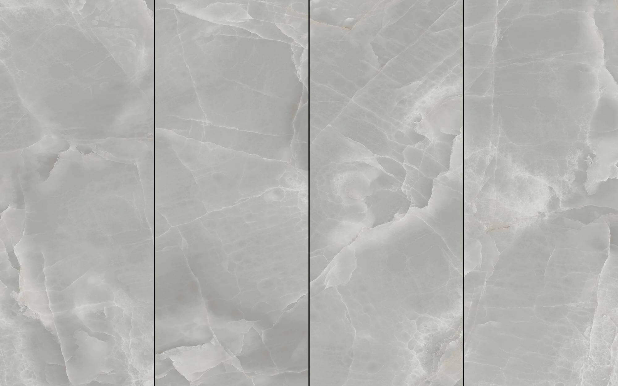 2309GB212Q Gray Jade Sintered Stone Slab | 1200×3000mm 9mm