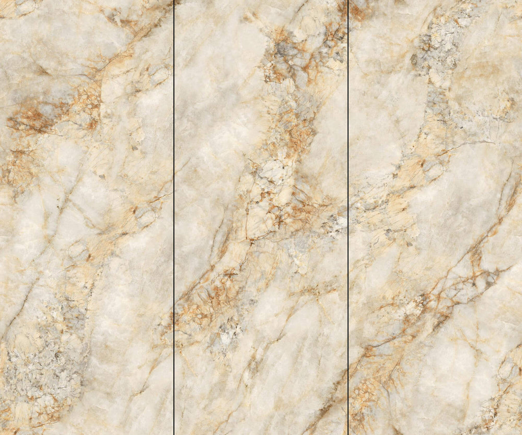 2309GB1067Q‑ABC Premium Golden‑Prosperity Sintered Stone Slab | 1200×3000mm 9mm