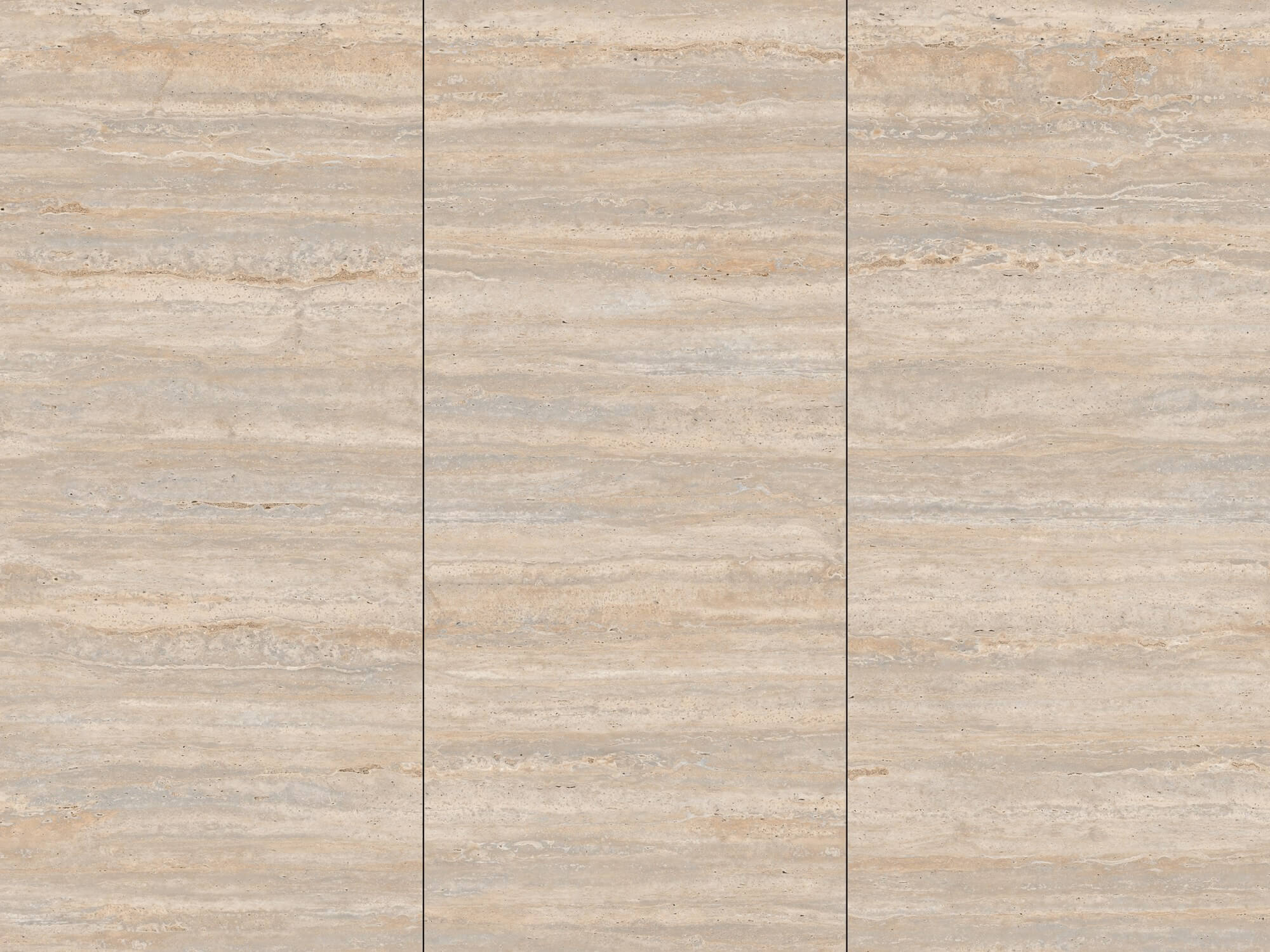 Y27M1245-MG09B HORIZONTAL TRAVERTINE BEIGE Ceramic Slab | Size 1200×2700×9mm