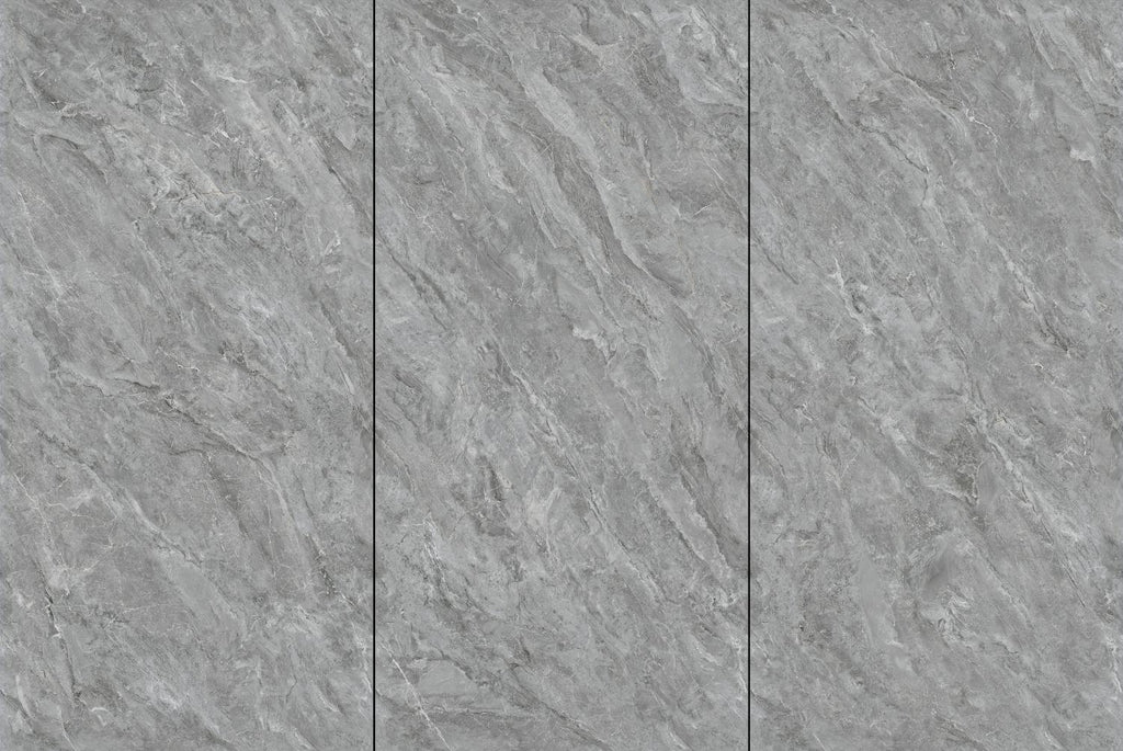 2409L0010Q-R NEW HERMES GREY Sintered Stone Slab-Size 1200×2400×9mm