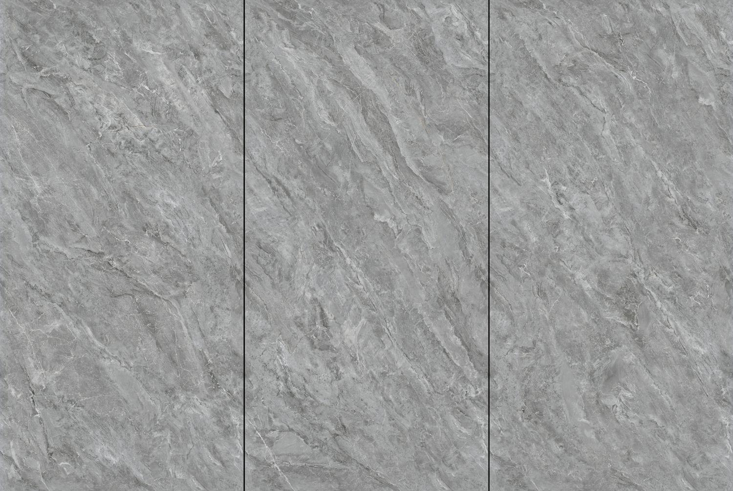 2409L0010Q-R NEW HERMES GREY Sintered Stone Slab-Size 1200×2400×9mm