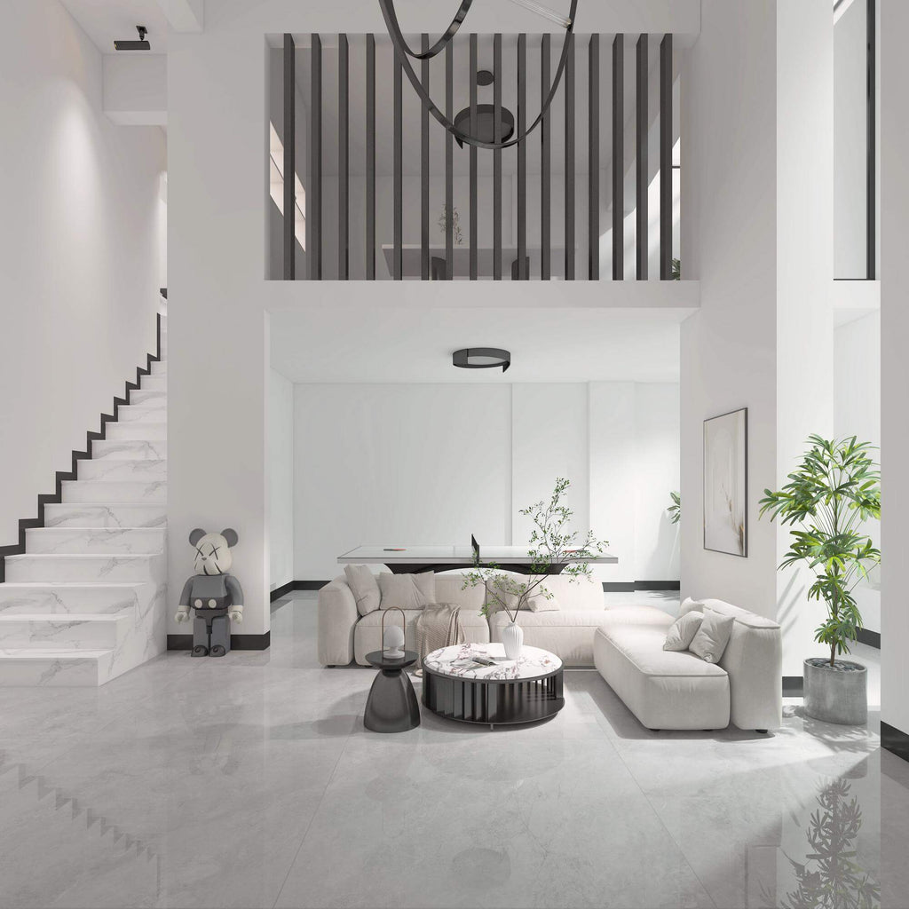 WXMY12L1806-QP09XB Cayori Grey Ceramic Floor Tile-Size 1200×1200×9mm