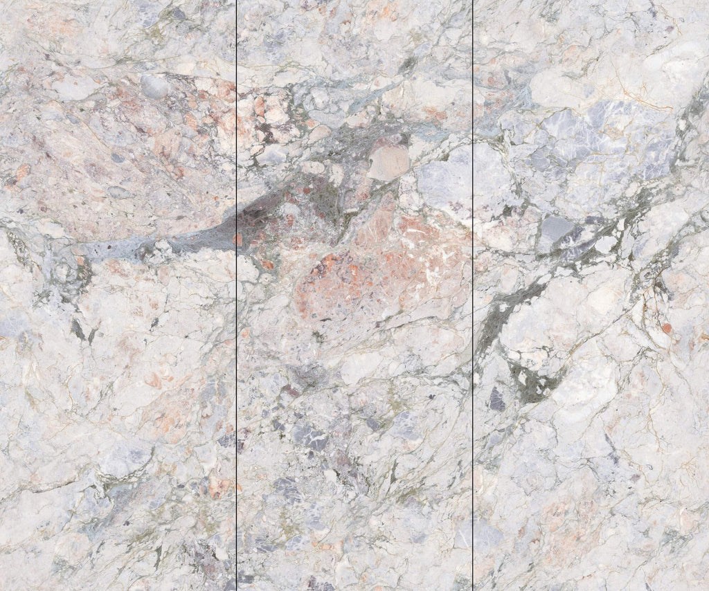 2309GB1068Q‑ABC Premium Four‑Season Pink‑Green Sintered Stone Slab | 1200×3000mm 9mm