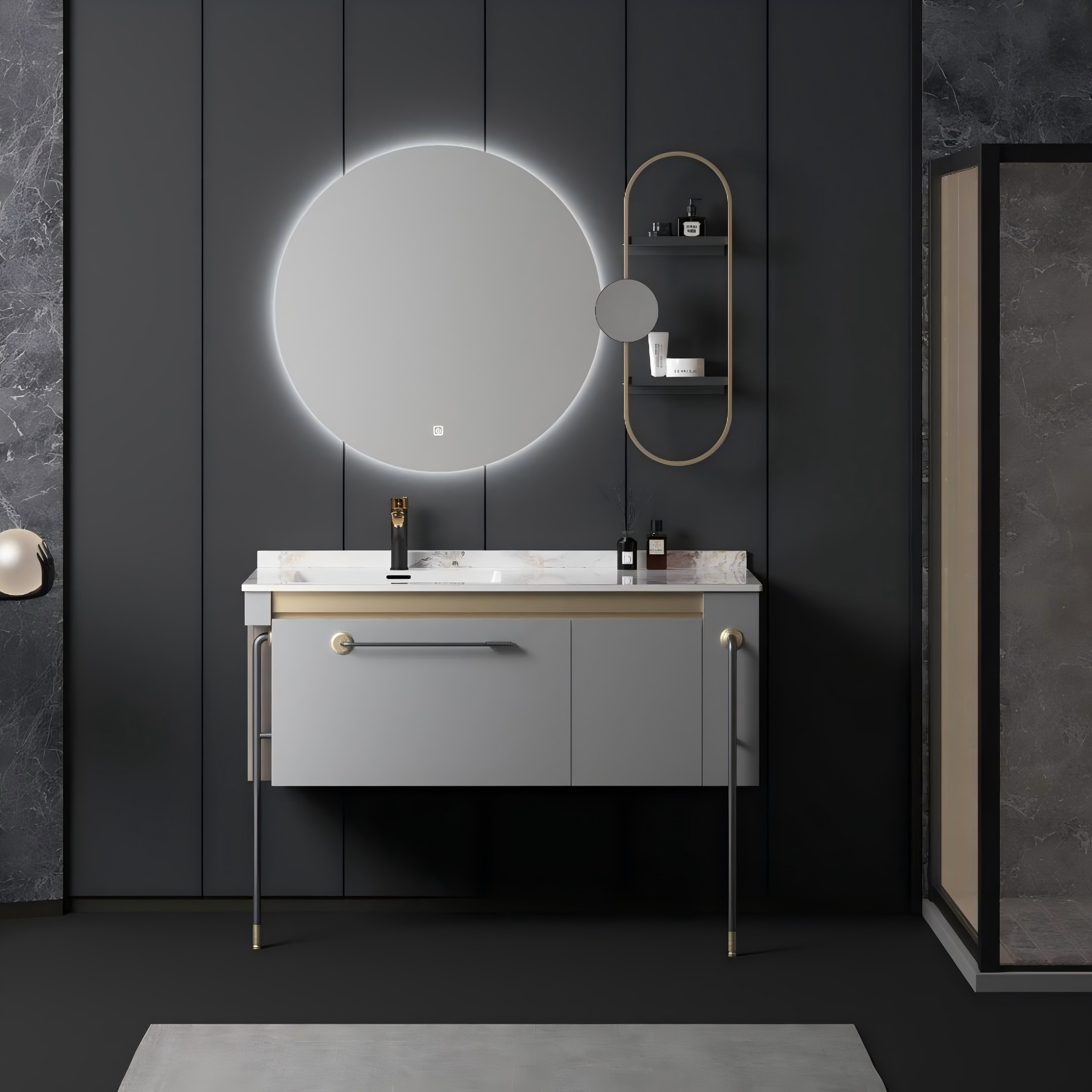 2221 Series Floor-Standing Bathroom Vanity Set