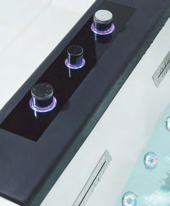 EM-266HT Freestanding Constant Temperature Heating Indoor Massage Whirlpool Bathtub