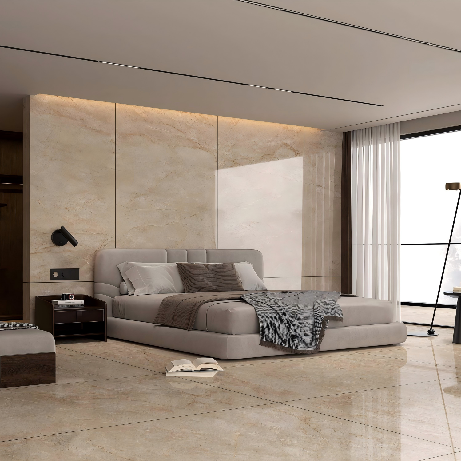 WXMY18L1814-QP09XB NAAS Ceramic Floor Tile-Size 1200×1800×9mm