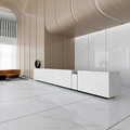 2309GB0062Q-ABC Premium Royal Fish Belly White Sintered Stone Slab | 1200×3000mm 9mm