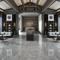 2409L0010Q-R NEW HERMES GREY Sintered Stone Slab-Size 1200×2400×9mm