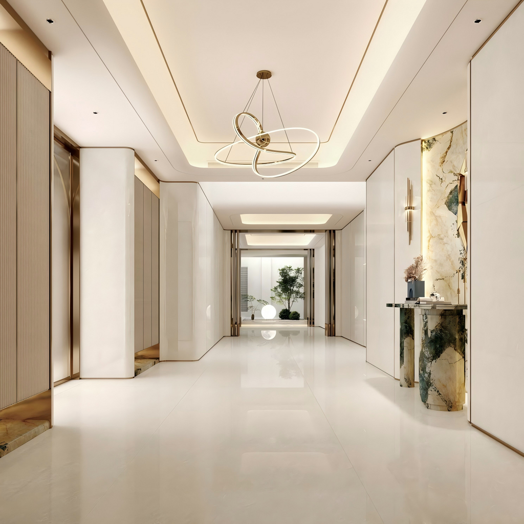 2309GB1033Q Premium Noble‑Magnolia Sintered Stone Slab | 1200×3000mm 9mm