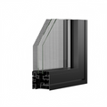 Series 105mm Depth 1.8mm Thickness Double-Glazed Casement Window