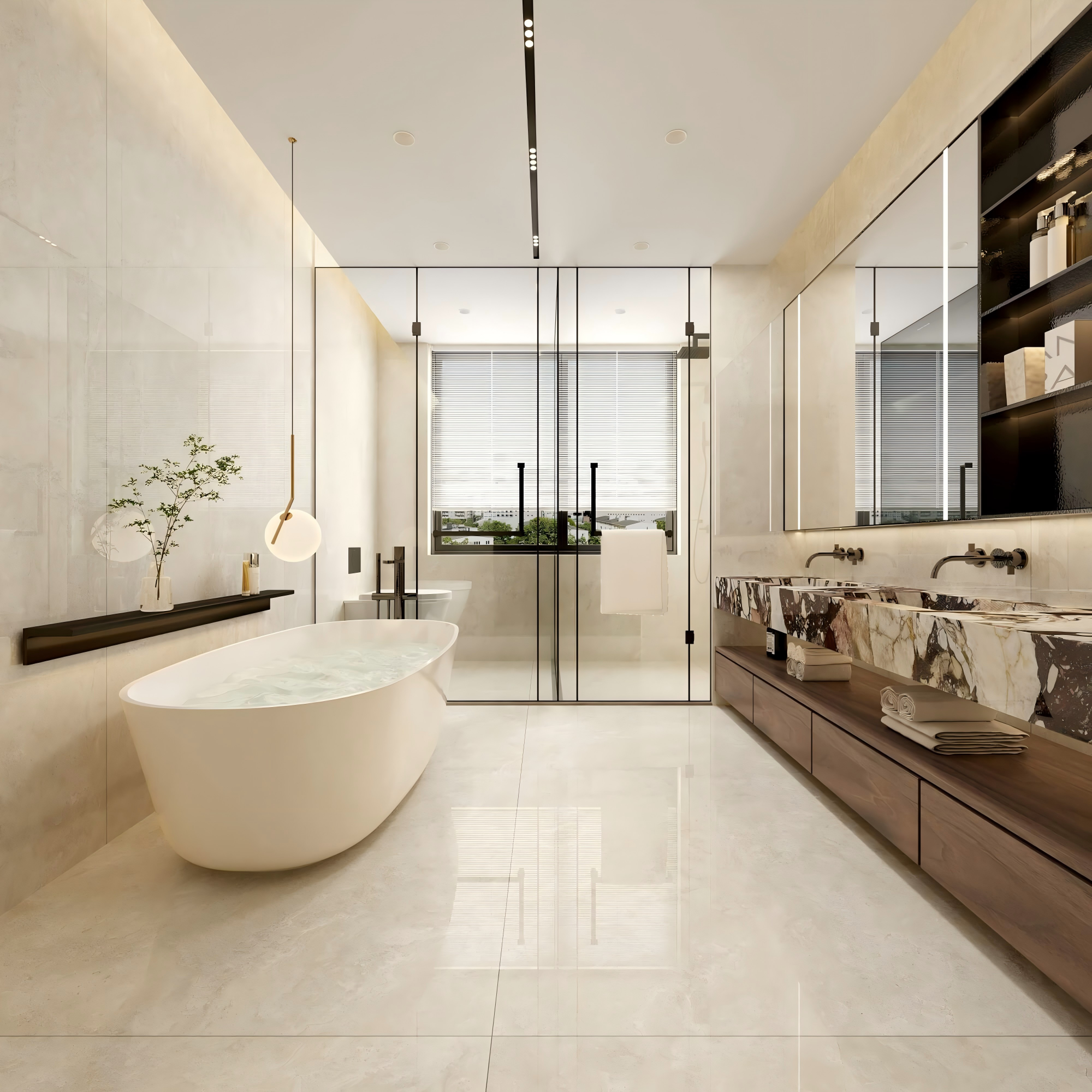 2309GB1097Q Premium Roman Cave Beige Sintered Stone Slab | 1200×3000mm 9mm