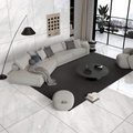 WXMY18L1823-QP09XB Extra White Snowflake Ceramic Floor Tile-Size 1200×1800×9mm