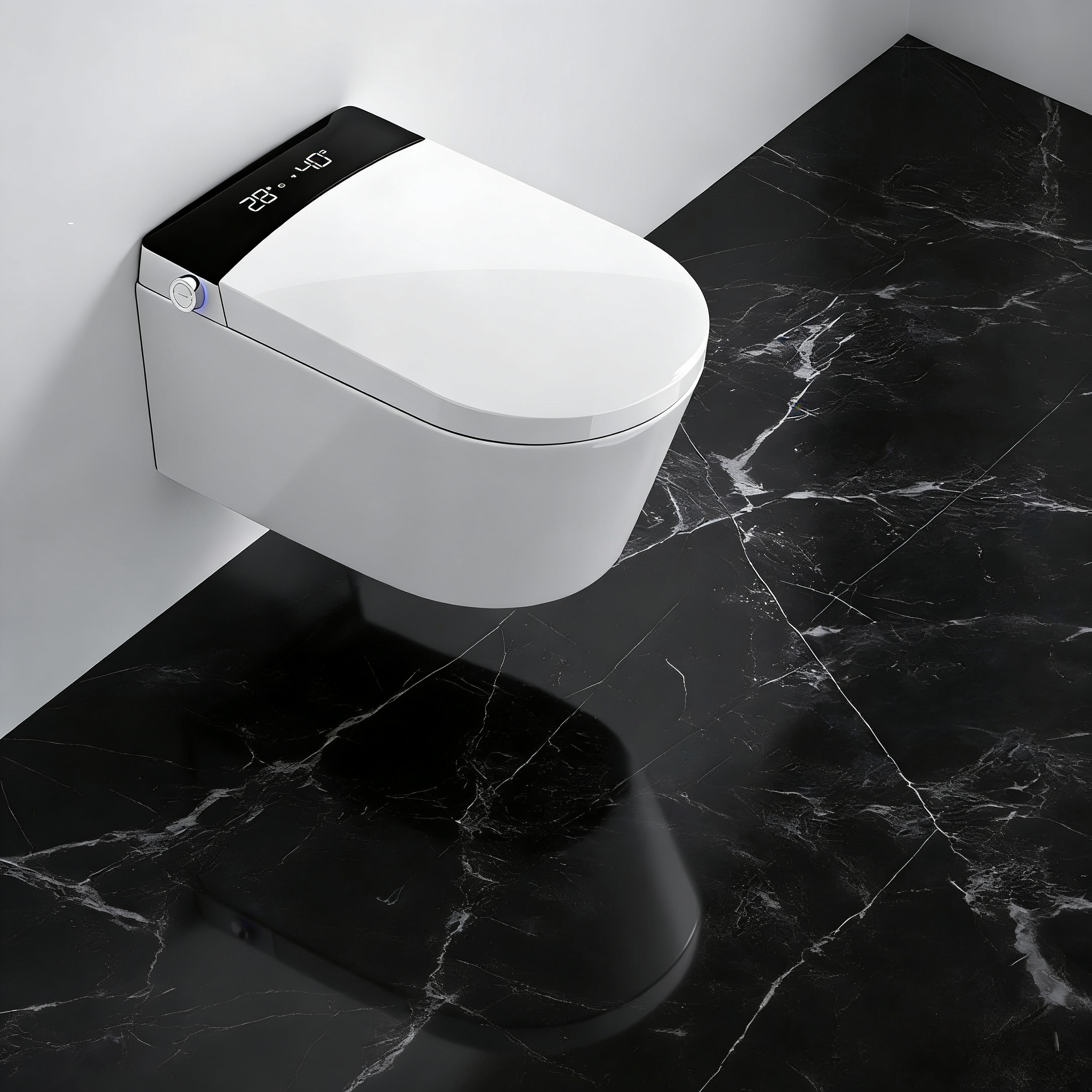 Wall-Hung High-End Smart Toilet | Modern Minimalist Design & Advanced Hygiene Control