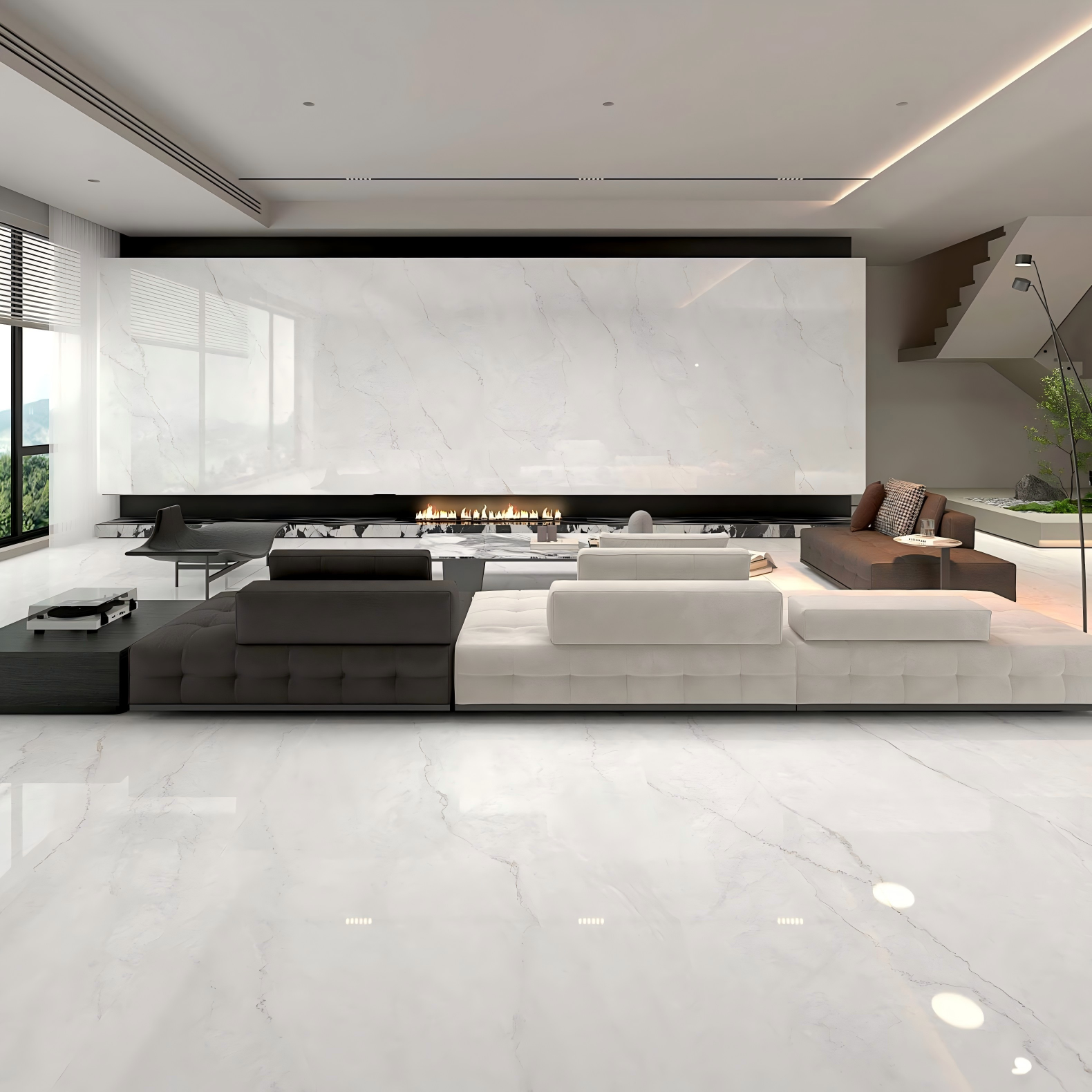 WXMY18L1797-QP09XB PAKALA WHITE Ceramic Floor Tile-Size 1200×1800×9mm