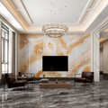 2409L1080Q Pearl topaz onyx marble Ceramic Floor Tile-Size 1200×2400×9mm