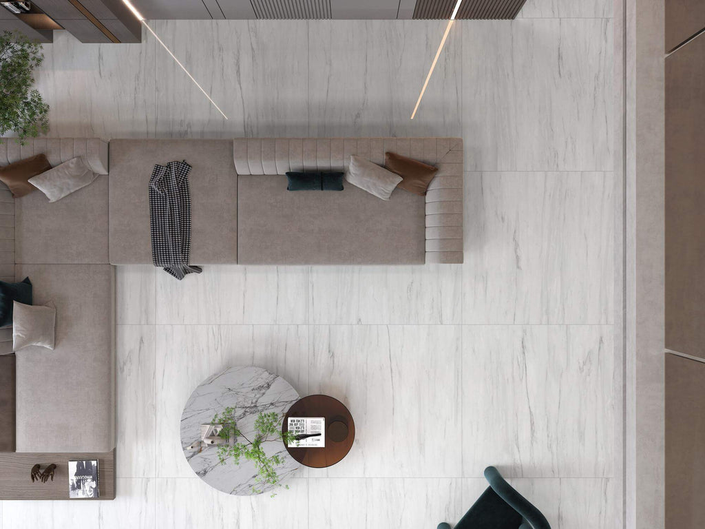 WXMY12L1799-QP09XB Platinum Sand Ceramic Floor Tile-Size 1200×1200×9mm