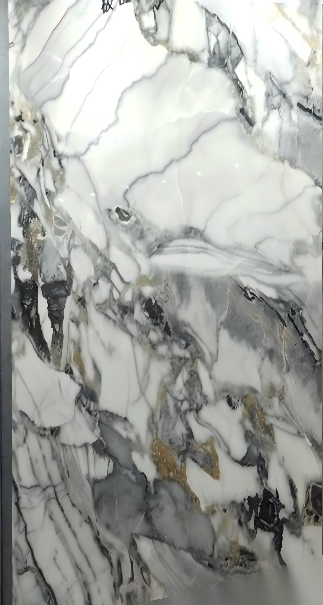 2309GB0251Q‑ABC Premium Cold‑Jade Sintered Stone Slab | 1200×3000mm 9mm
