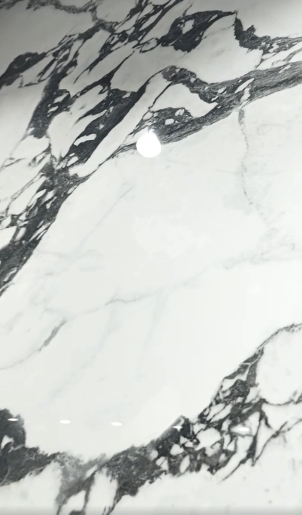 2309GB0250Q New Bulgari White Sintered Stone Slab | 1200×3000mm 9mm