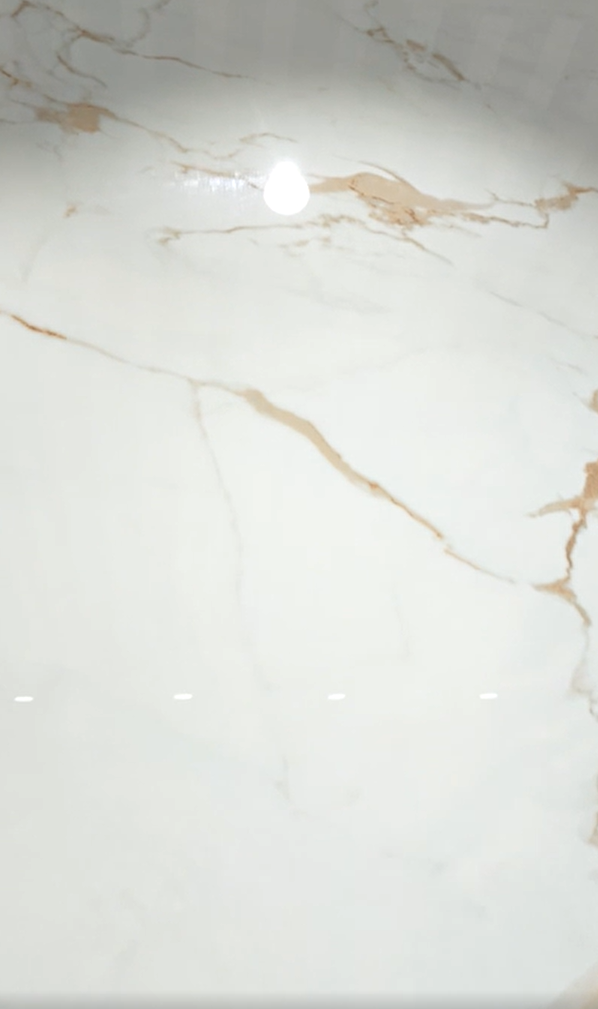 2309GB1089Q-ABC Premium Italy Golden White Sintered Stone Slab | 1200×3000mm 9mm