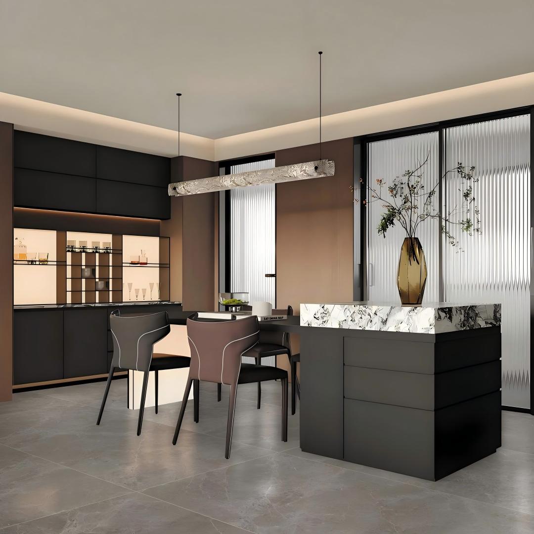 Y98M1141-FK09ZB Premium Grey Luxury Style-Size 900×1800×9mm-Brownish-gray