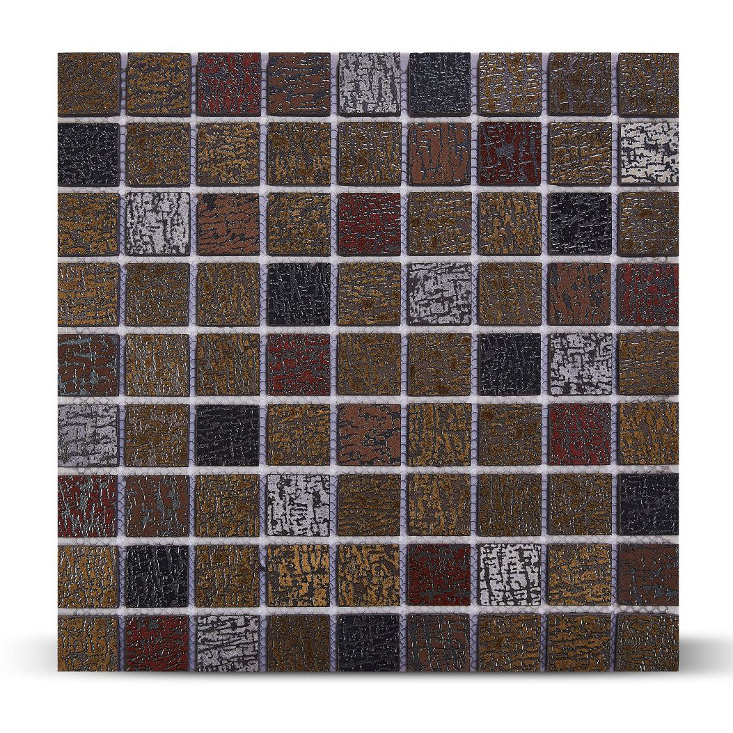 A3030-4445H Ceramic mosaic tiles with modern pattern design