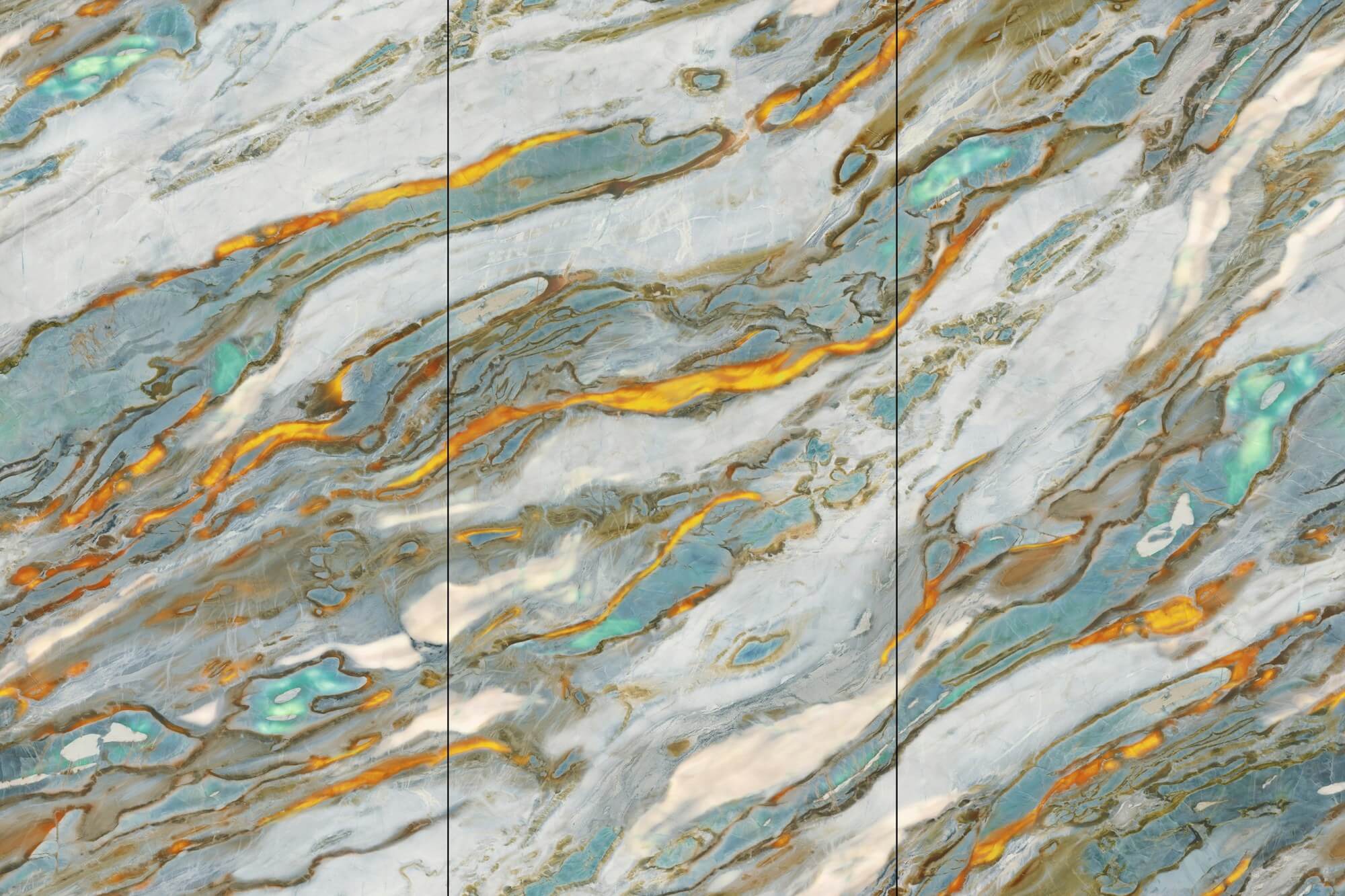 2409L5030DS-ABC  Premium Luxury Style-Size 1200×2400×9mm-Maldives Blue