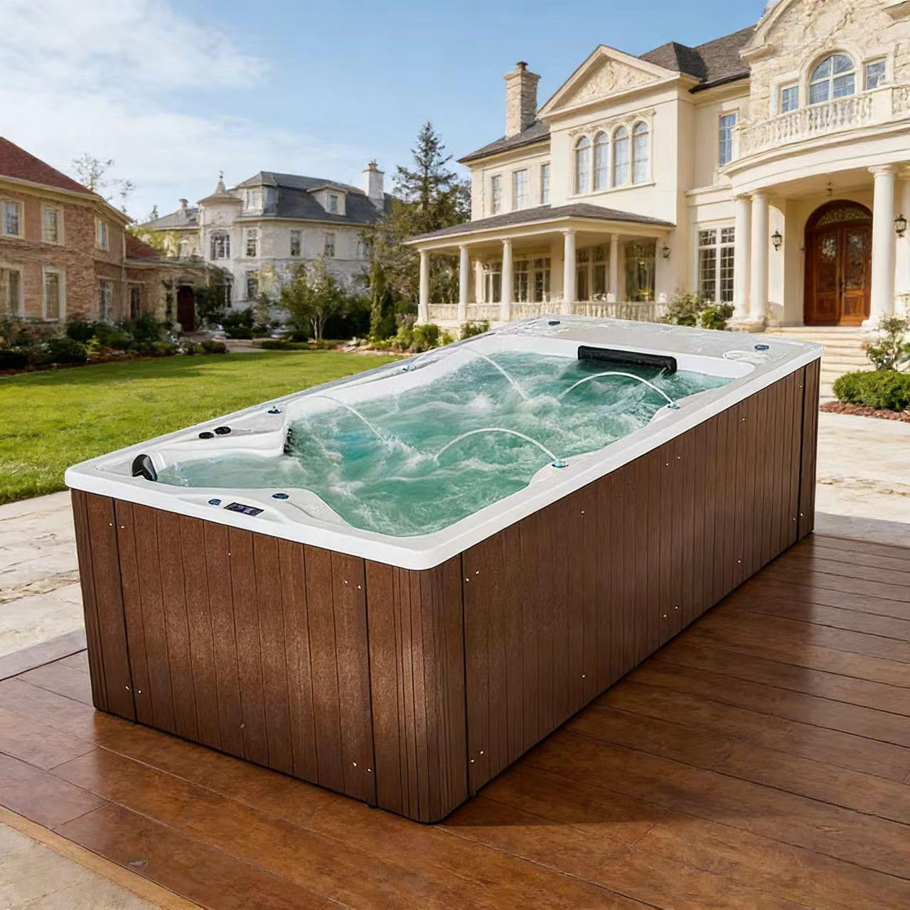 BA-8040 Outdoor Swim Spa & Massage Pool