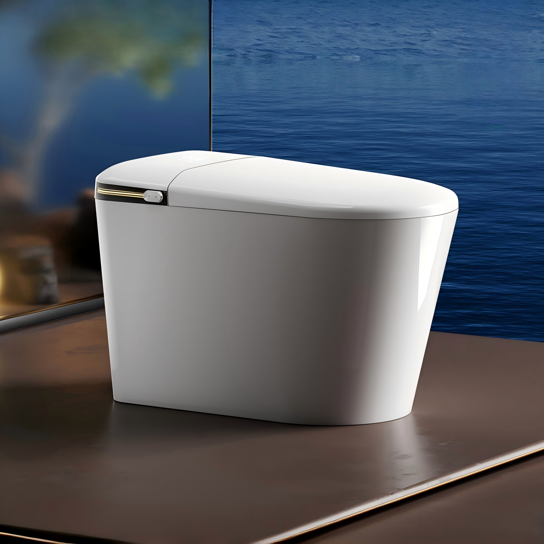 U7 Smart Intelligent Toilet | Sleek Modern Design, Practical Comfort & Advanced Hygiene-White