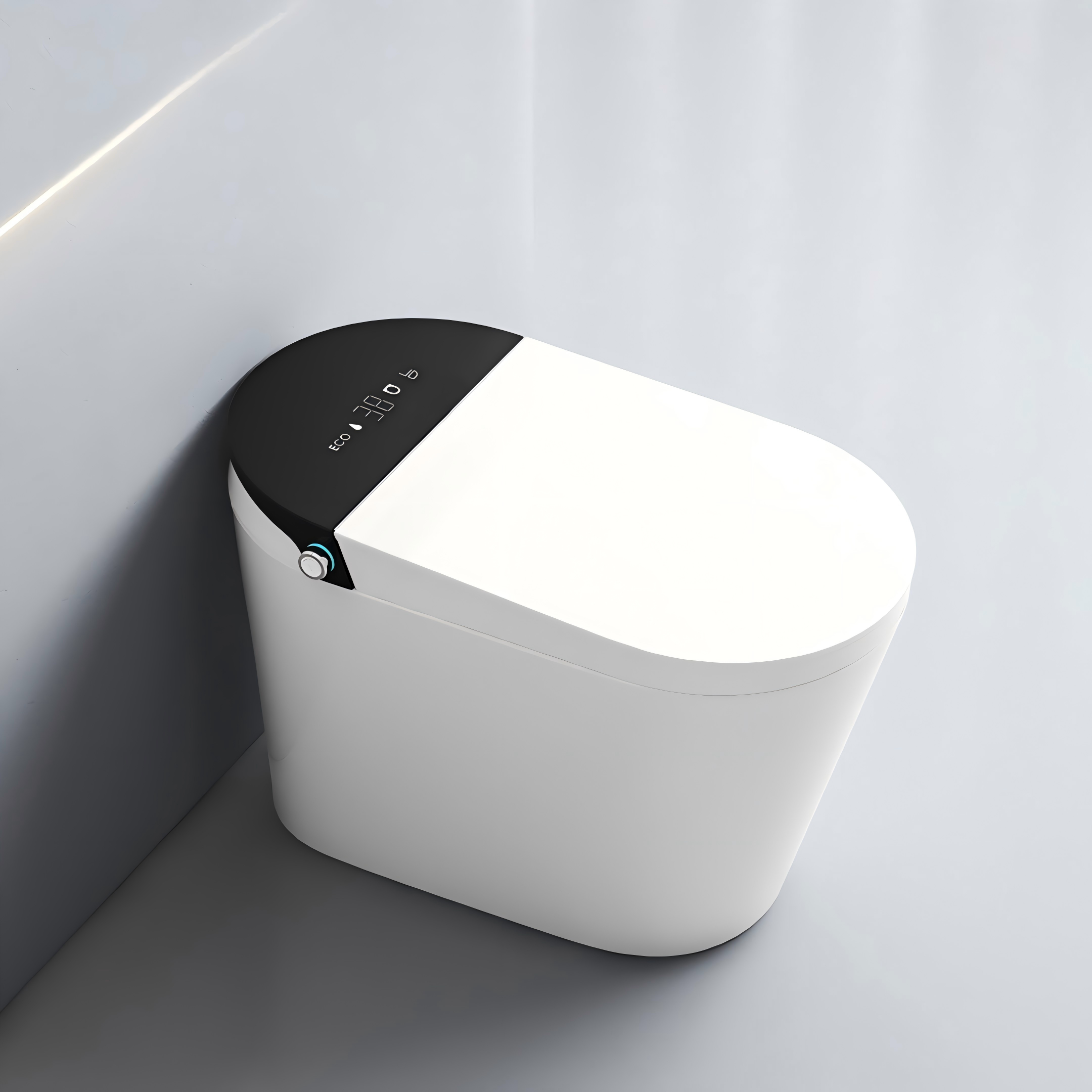 G7 Ceramic Smart Toilet with Remote - White
