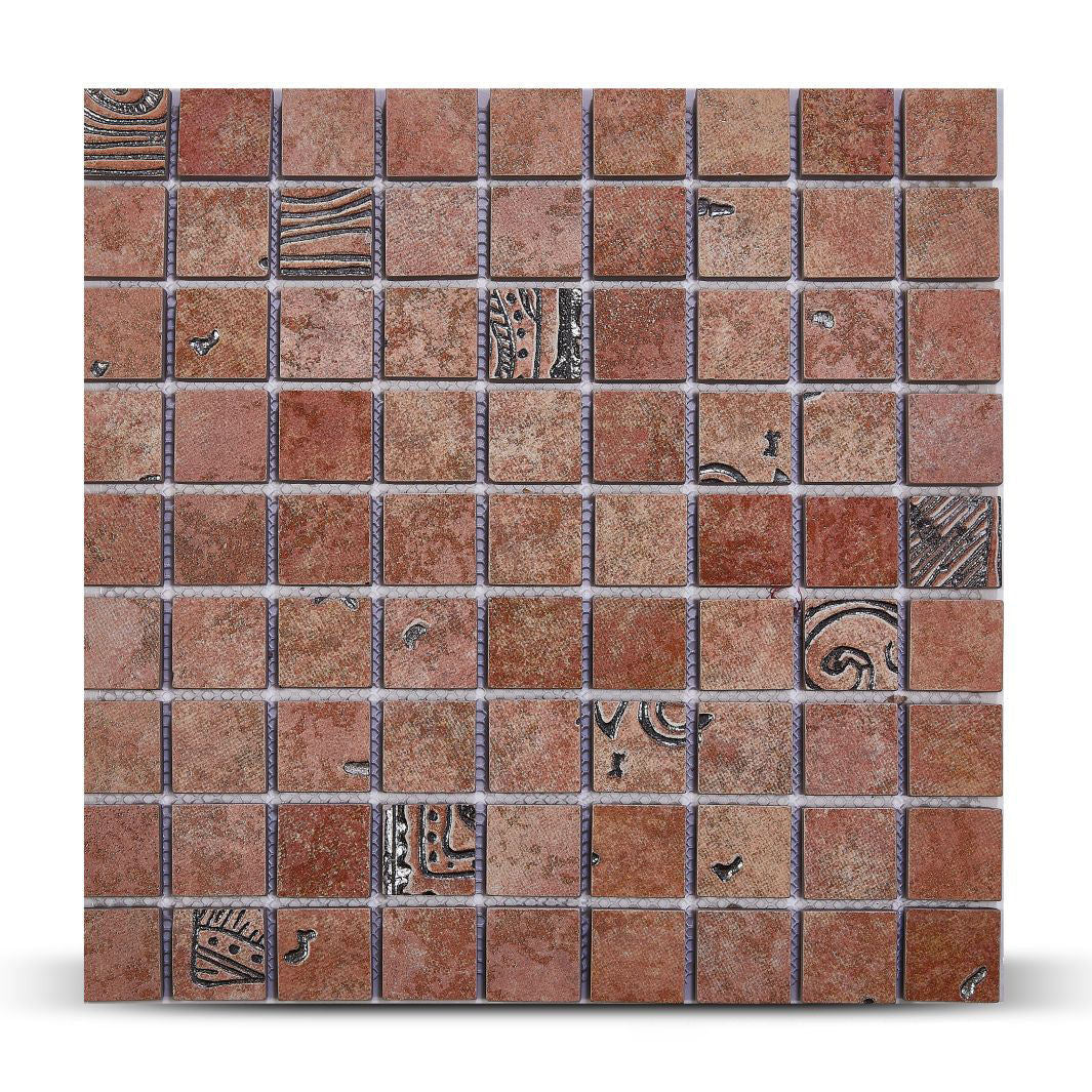 A3030-4445H Ceramic mosaic tiles with modern pattern design