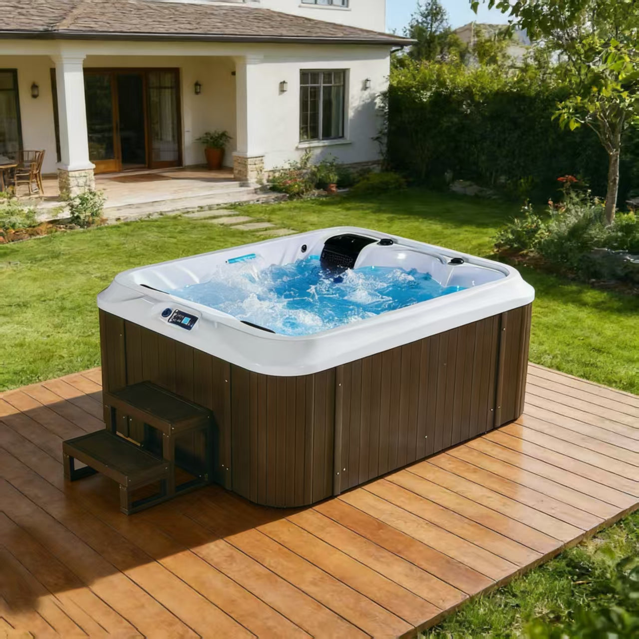 BA-6230 3-Person Outdoor Hydrotherapy Hot Tub Spa
