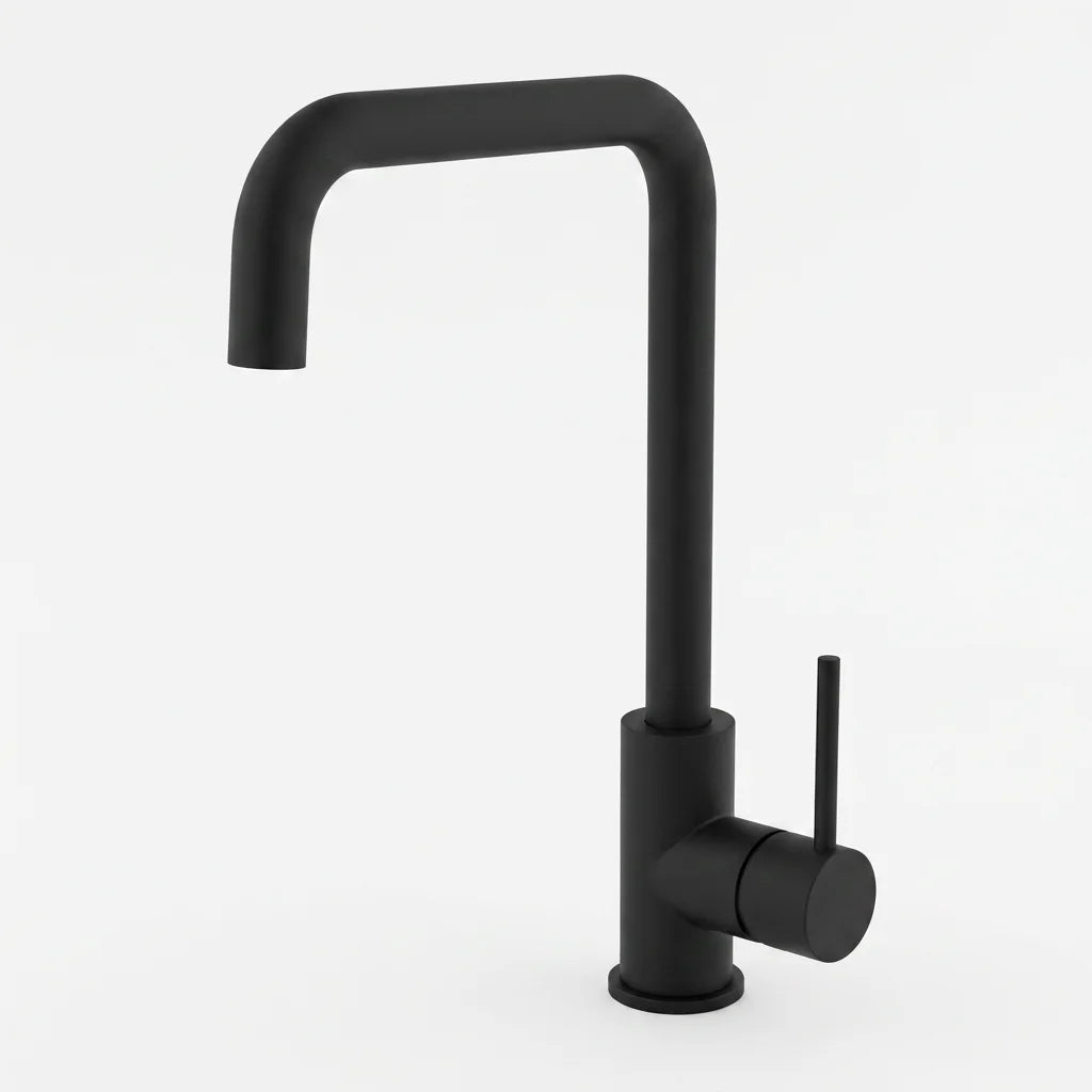 520 SERIES 52005-2 Modern Single-Handle 360 Deck Mounted Kitchen Faucet Brass L-Shape Ceramic Valve Multi-Color Sink Mixer