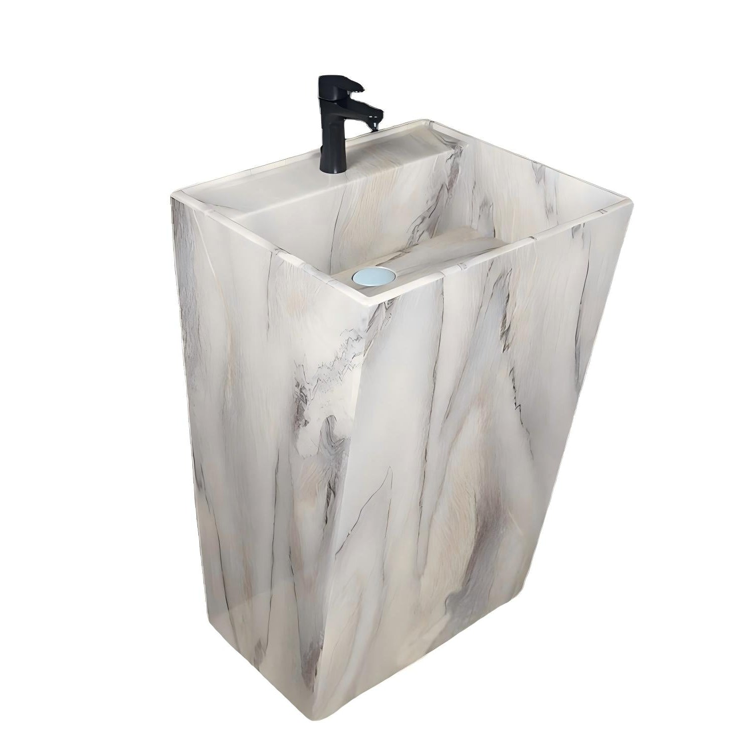 B-131P-111 Size-445x385x850mm Modern Minimalist Luxury Style-Hoary