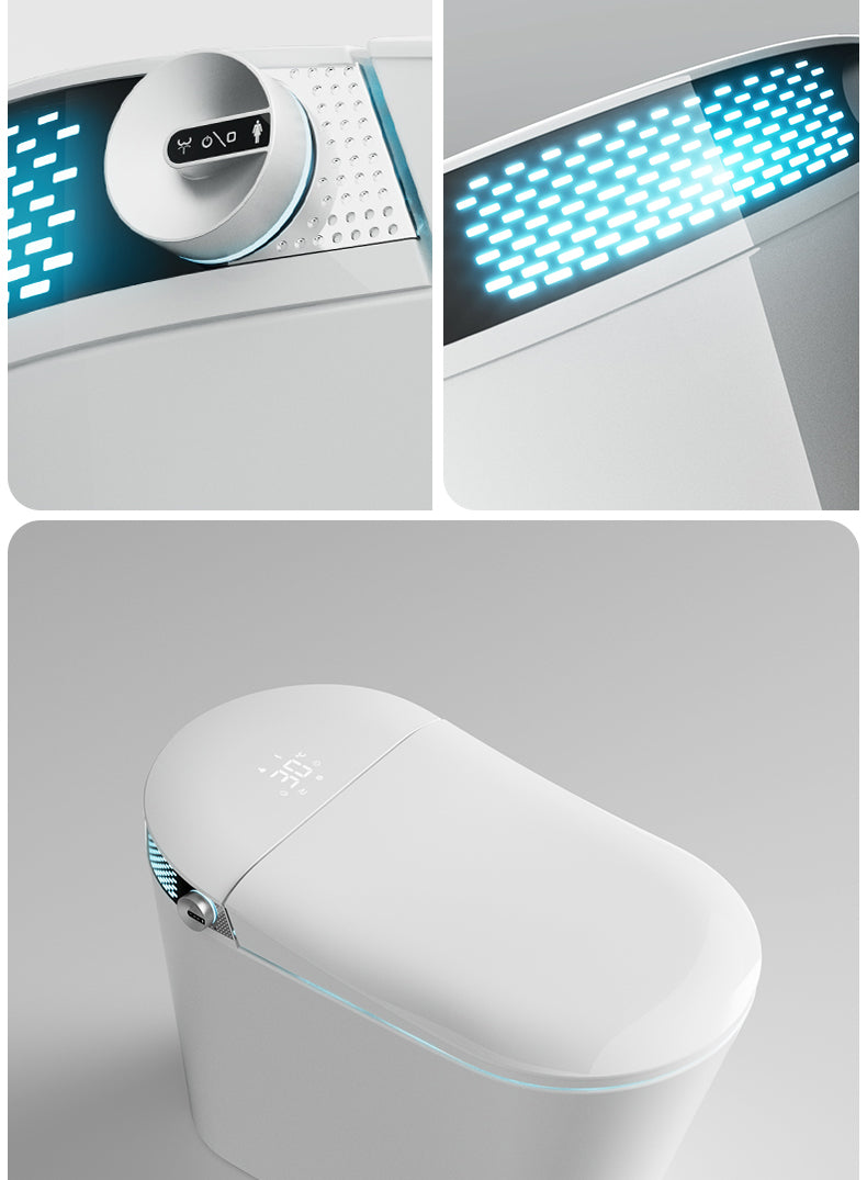 G5 Smart Toilet – CUPC/ETL Certified Bidet with Dual Voltage, Night Light & Modern Design