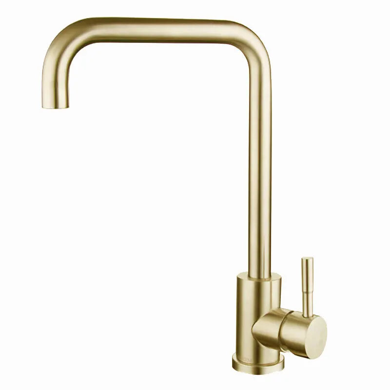 520 SERIES 52005-2 Modern Single-Handle 360 Deck Mounted Kitchen Faucet Brass L-Shape Ceramic Valve Multi-Color Sink Mixer