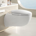 Voice-Controlled Wall-Mounted Smart Toilet with Integrated Tank & Hassle-Free Installation