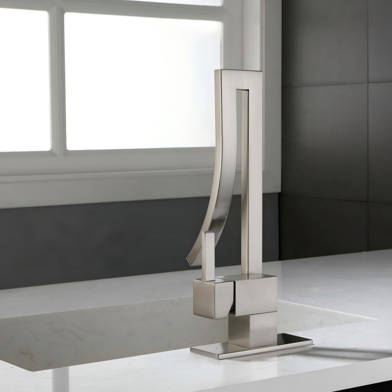 02716 Series Modern Geometric Basin Mixer Faucet