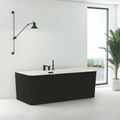 EM-351CF2 1700mm Modern Freestanding Acrylic Bathtub with Faucet Holes