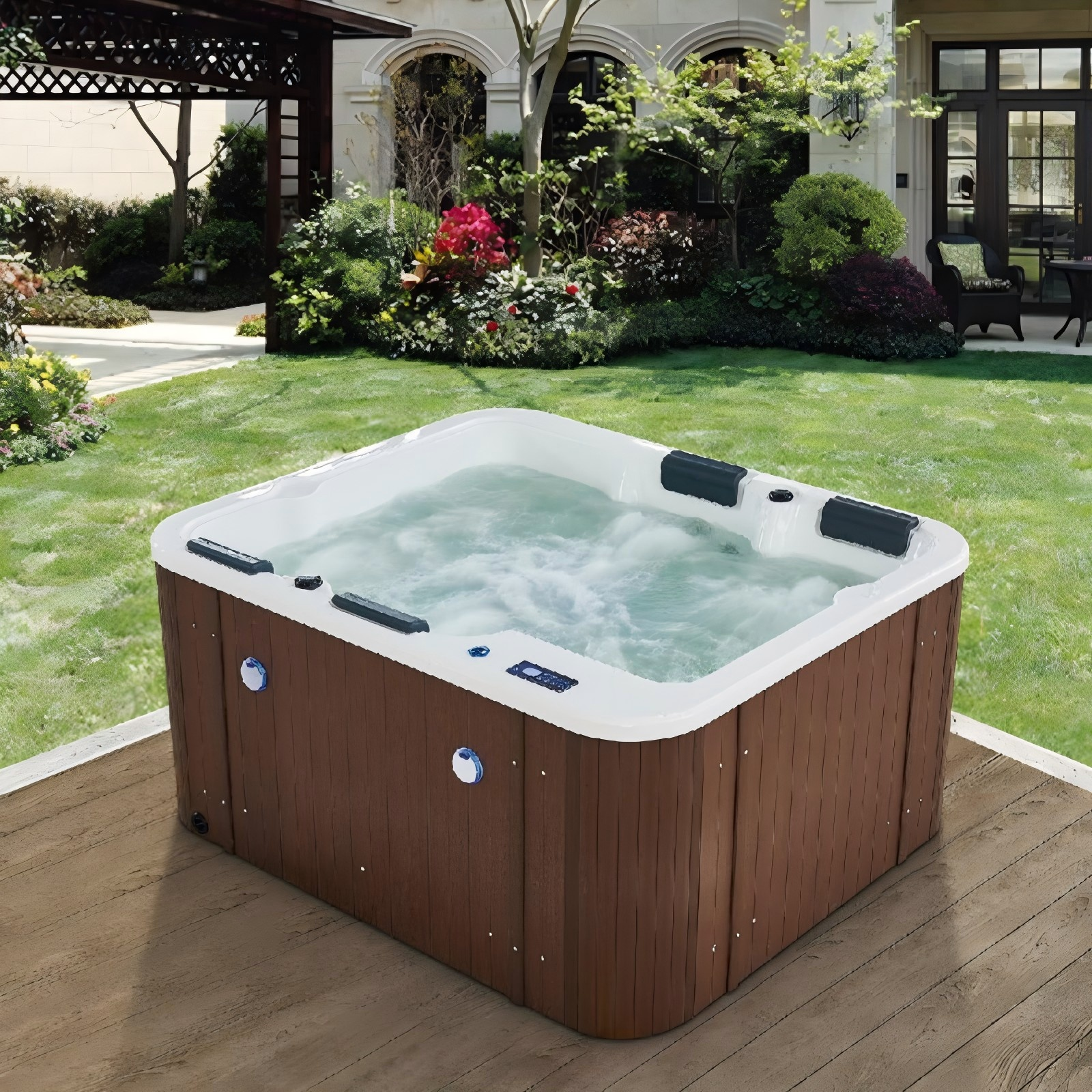 BA-6080 4-Person Outdoor Spa Hot Tub