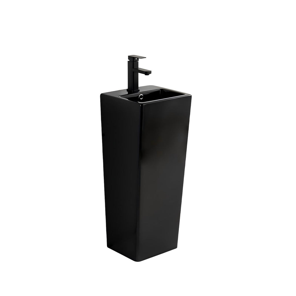 B-153G-001 Size-350x330x835mm Industrial Minimalist Style -Black
