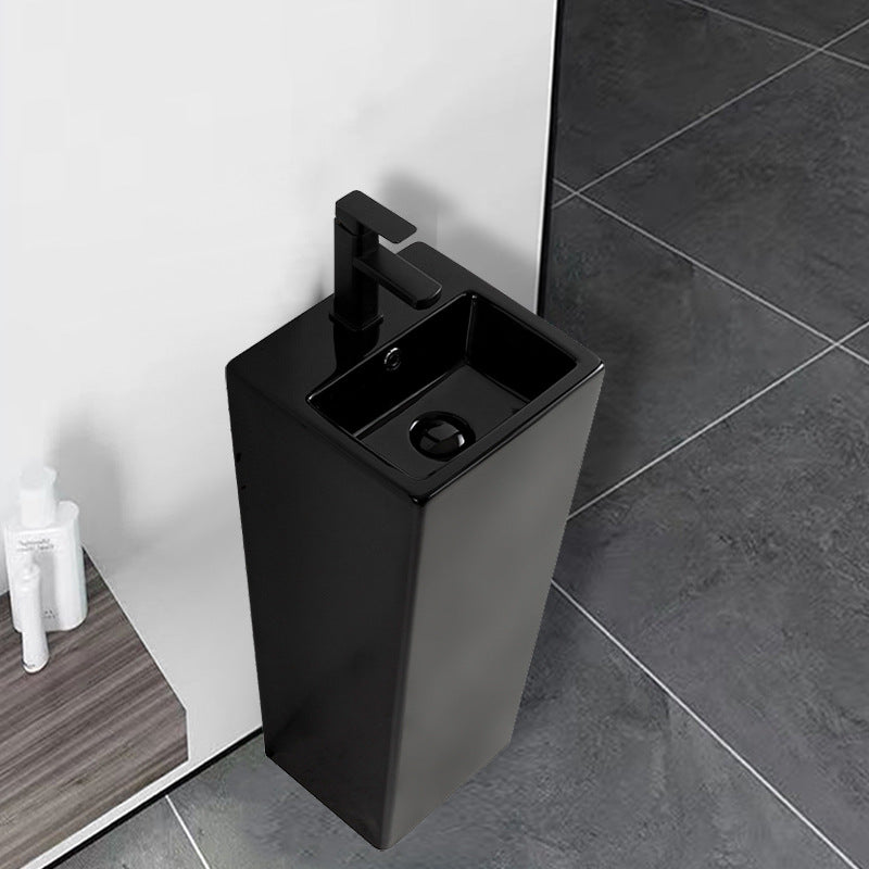 B-153G-001 Size-350x330x835mm Industrial Minimalist Style -Black