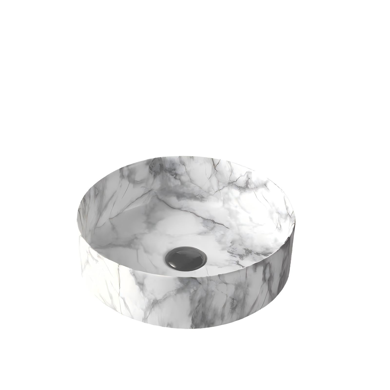 9011P-151 Size-400×400×150mm Modern Natural Luxury Style-White